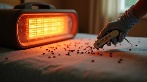 Élimination efficace des punaises de lit par traitement thermique